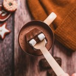 Milk Chocolate Beverage Spoon - CHOCSPOON Lifestyle Holiday Milk Chocolate Beverage Spoon - CHOCSPOON Lifestyle Holiday