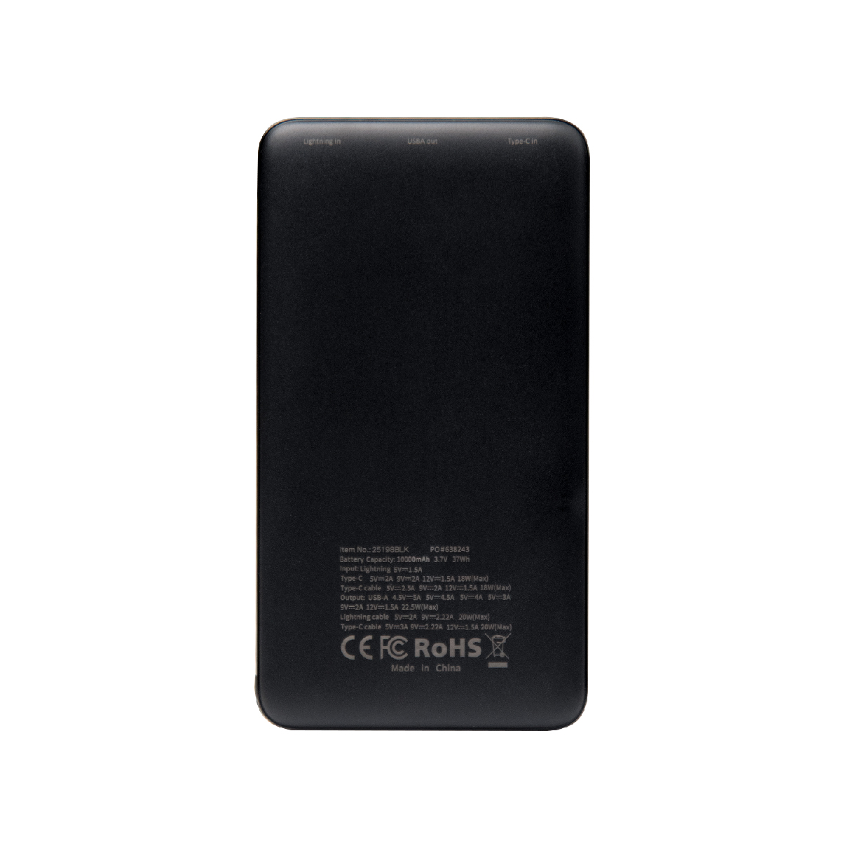 10,000 Mah Power Bank With Integrated Cables 1