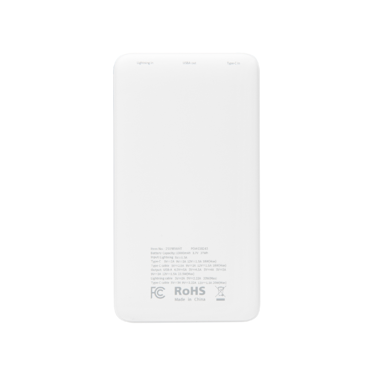 10,000 Mah Power Bank With Integrated Cables 1