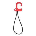 Stretch Cord Hook With Carabiner - 20084 RED Back Stretch Cord Hook With Carabiner - 20084 RED Back