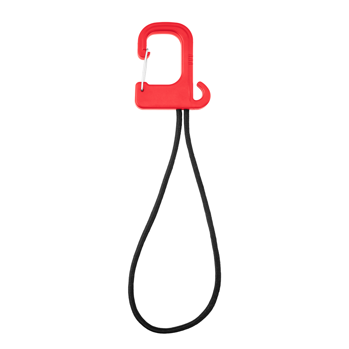 Stretch Cord Hook With Carabiner 1