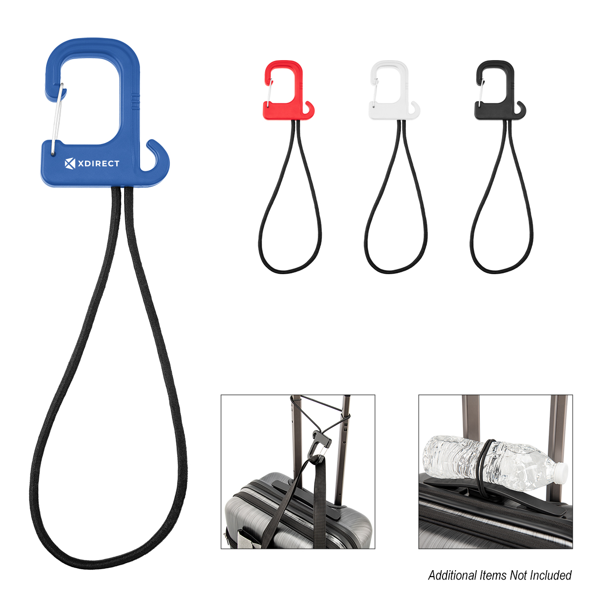 Stretch Cord Hook With Carabiner 1