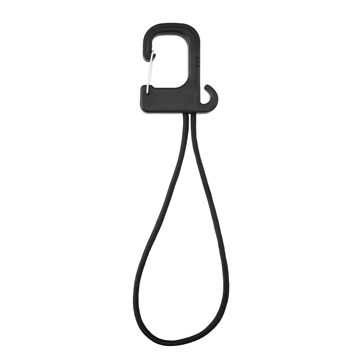 Stretch Cord Hook With Carabiner 1