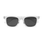 Zander Recycled Frame Sunglasses - 8225 TRNCLRSMK Front Zander Recycled Frame Sunglasses - 8225 TRNCLRSMK Front