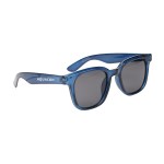 Zander Recycled Frame Sunglasses - 8225 TRNNAVSMK Silkscreen Zander Recycled Frame Sunglasses - 8225 TRNNAVSMK Silkscreen