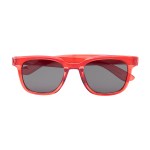Zander Recycled Frame Sunglasses - 8225 TRNREDSMK Front Zander Recycled Frame Sunglasses - 8225 TRNREDSMK Front