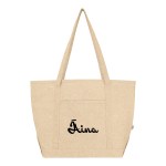 Arden 9 Oz. Recycled Cotton Starboard Tote Bag - 3244 HEABEI Silkscreen Arden 9 Oz. Recycled Cotton Starboard Tote Bag - 3244 HEABEI Silkscreen