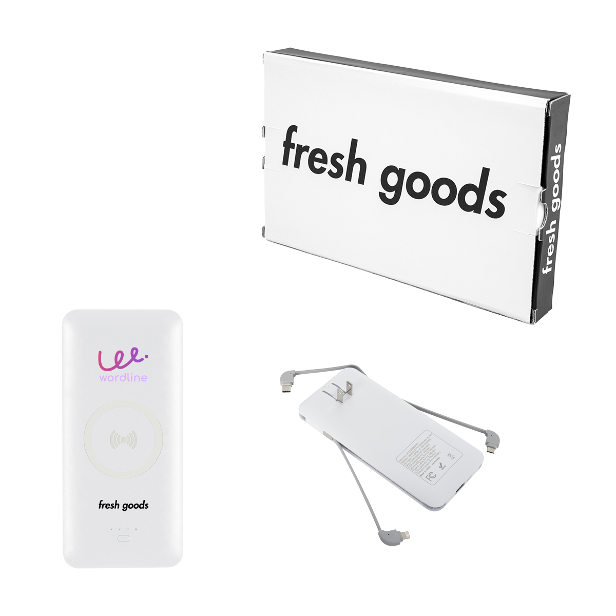 Fresh Goods 5-in-1 Wireless Power Bank 1