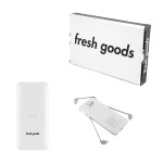 Fresh Goods 5-in-1 Wireless Power Bank - 59931 WHT Blank Fresh Goods 5-in-1 Wireless Power Bank - 59931 WHT Blank
