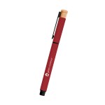 Ronan Recycled Aluminum Gel Pen - 12021 REDBAM Silkscreen Ronan Recycled Aluminum Gel Pen - 12021 REDBAM Silkscreen