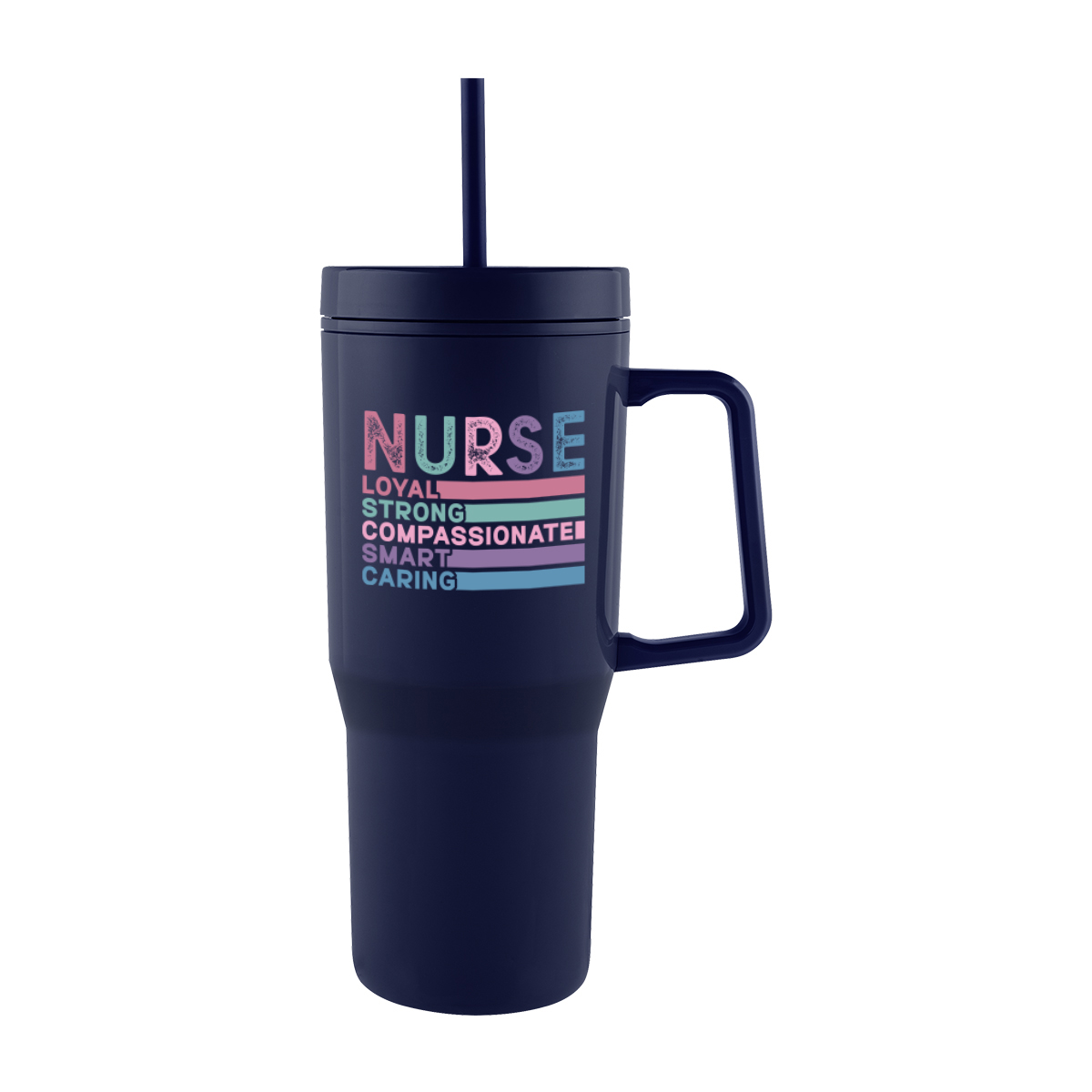 28 Oz. Intrepid Recycled Ps Double Wall Tumbler 1