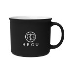15 Oz. Soft Touch Campfire Mug - 8136 BLK Ceremic 15 Oz. Soft Touch Campfire Mug - 8136 BLK Ceremic