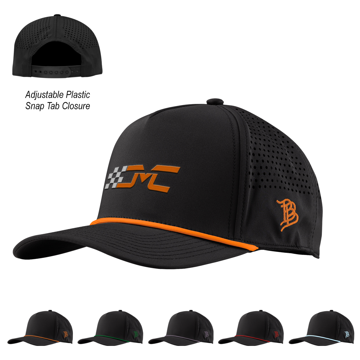 Branded Bills 545 Bare Curved Rope Cap 1
