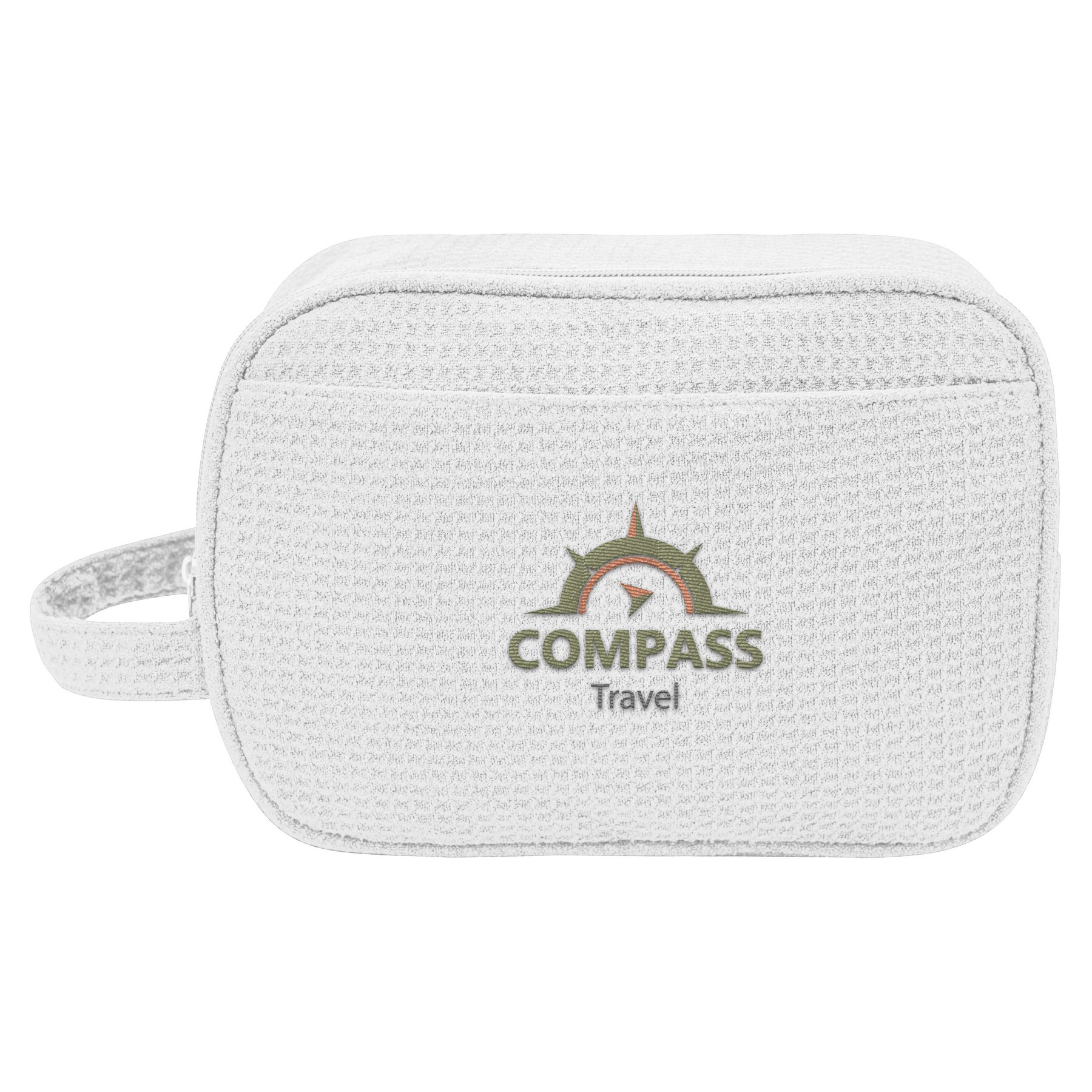Finley Rpet Waffle Knit Toiletry Bag 1