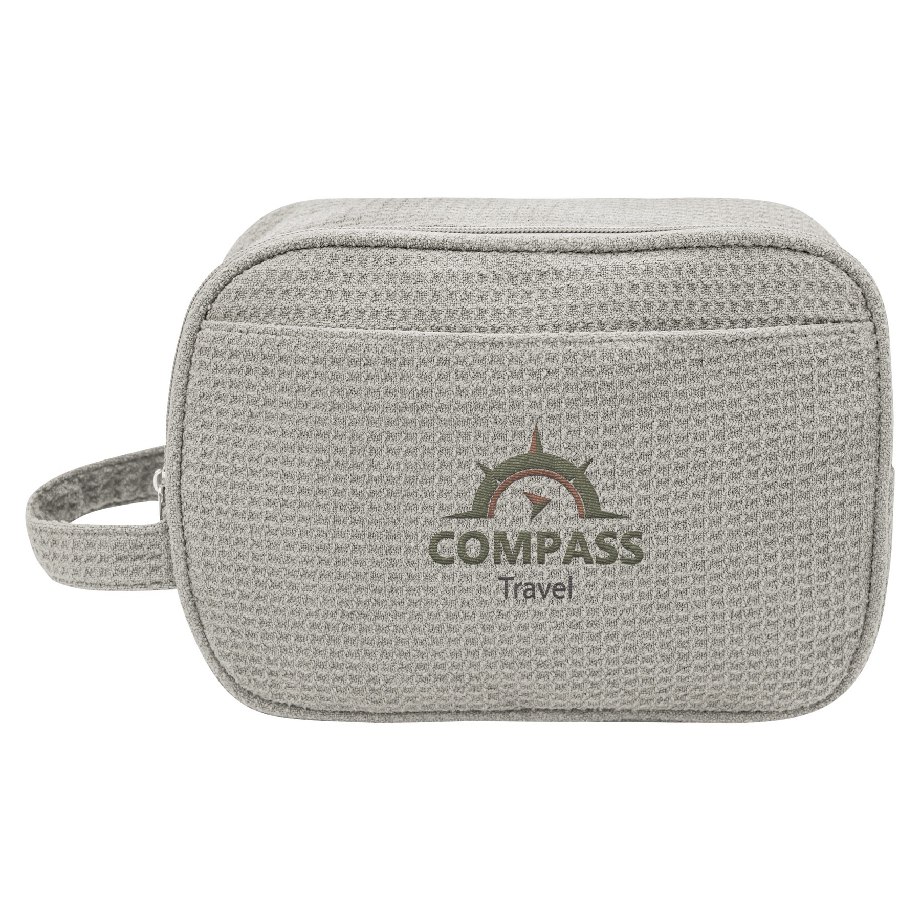 Finley Rpet Waffle Knit Toiletry Bag 1