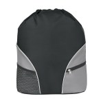 Drawstring Backpack - 3094 BLK Drawstring Backpack - 3094 BLK