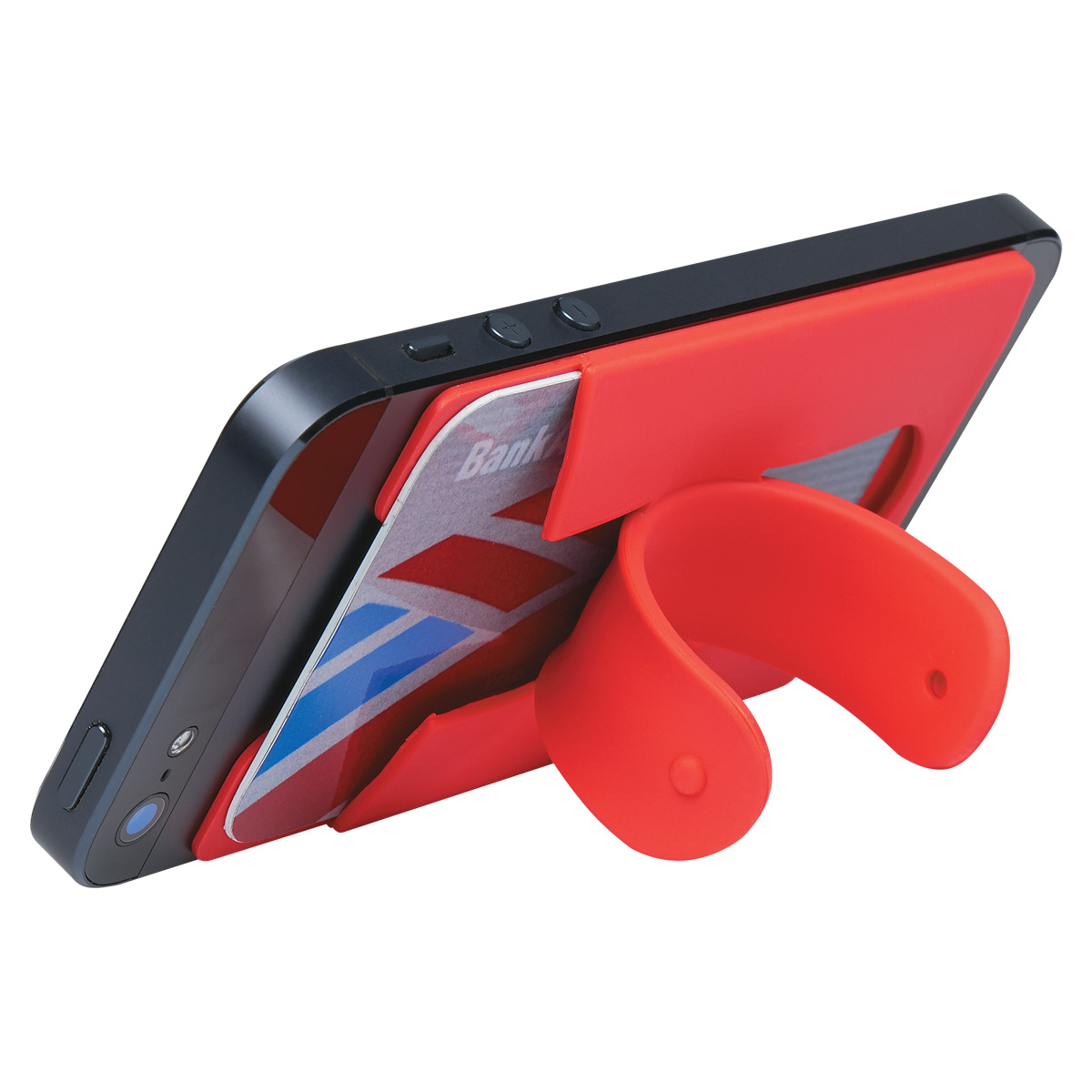 Silicone Phone Wallet With Stand 1