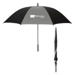 60" Arc Splash Of Color Golf Umbrella - 4125 BLKGRA Silkscreen 60" Arc Splash Of Color Golf Umbrella - 4125 BLKGRA Silkscreen