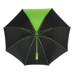 60" Arc Splash Of Color Golf Umbrella - 4125 BLKLIM Underside 60" Arc Splash Of Color Golf Umbrella - 4125 BLKLIM Underside