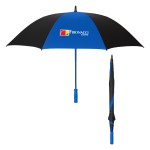 60" Arc Splash Of Color Golf Umbrella - 4125 BLKROY Colorbrite 60" Arc Splash Of Color Golf Umbrella - 4125 BLKROY Colorbrite