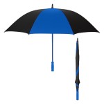60" Arc Splash Of Color Golf Umbrella - 4125 BLKROY 60" Arc Splash Of Color Golf Umbrella - 4125 BLKROY