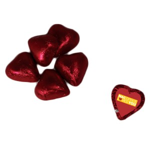 Individually Wrapped Chocolate Hearts 1 Individually Wrapped Chocolate Hearts 1