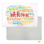 Large Entryway Floormat - 99160 WHT Imprint Large Entryway Floormat - 99160 WHT Imprint
