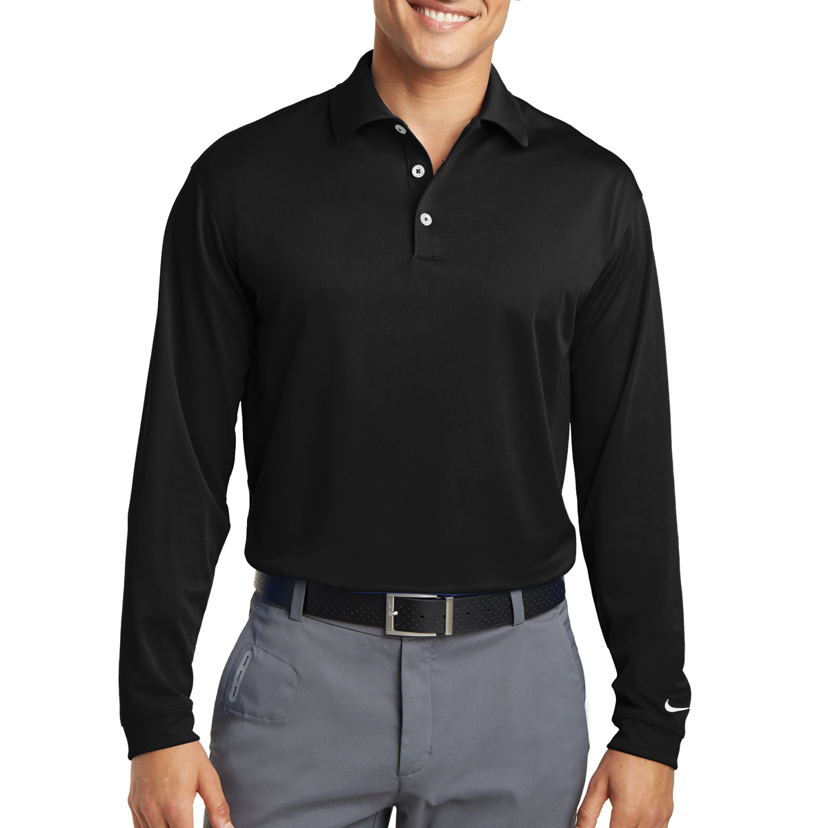 Nike Tall Long Sleeve Dri-fit Stretch Tech Polo 1