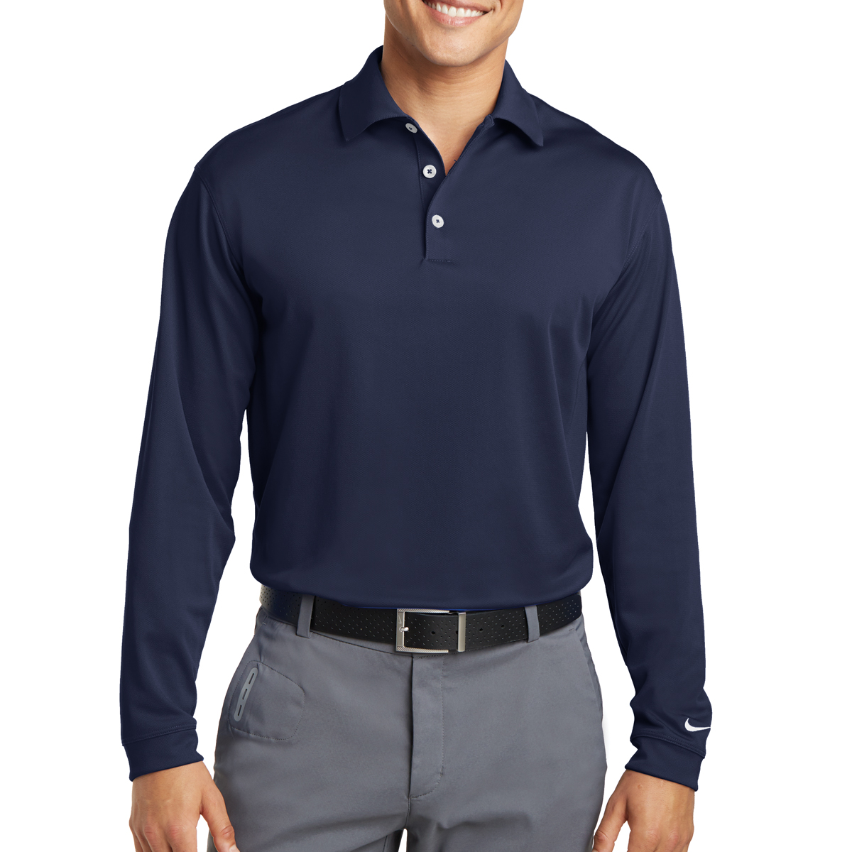Nike Tall Long Sleeve Dri-fit Stretch Tech Polo 1