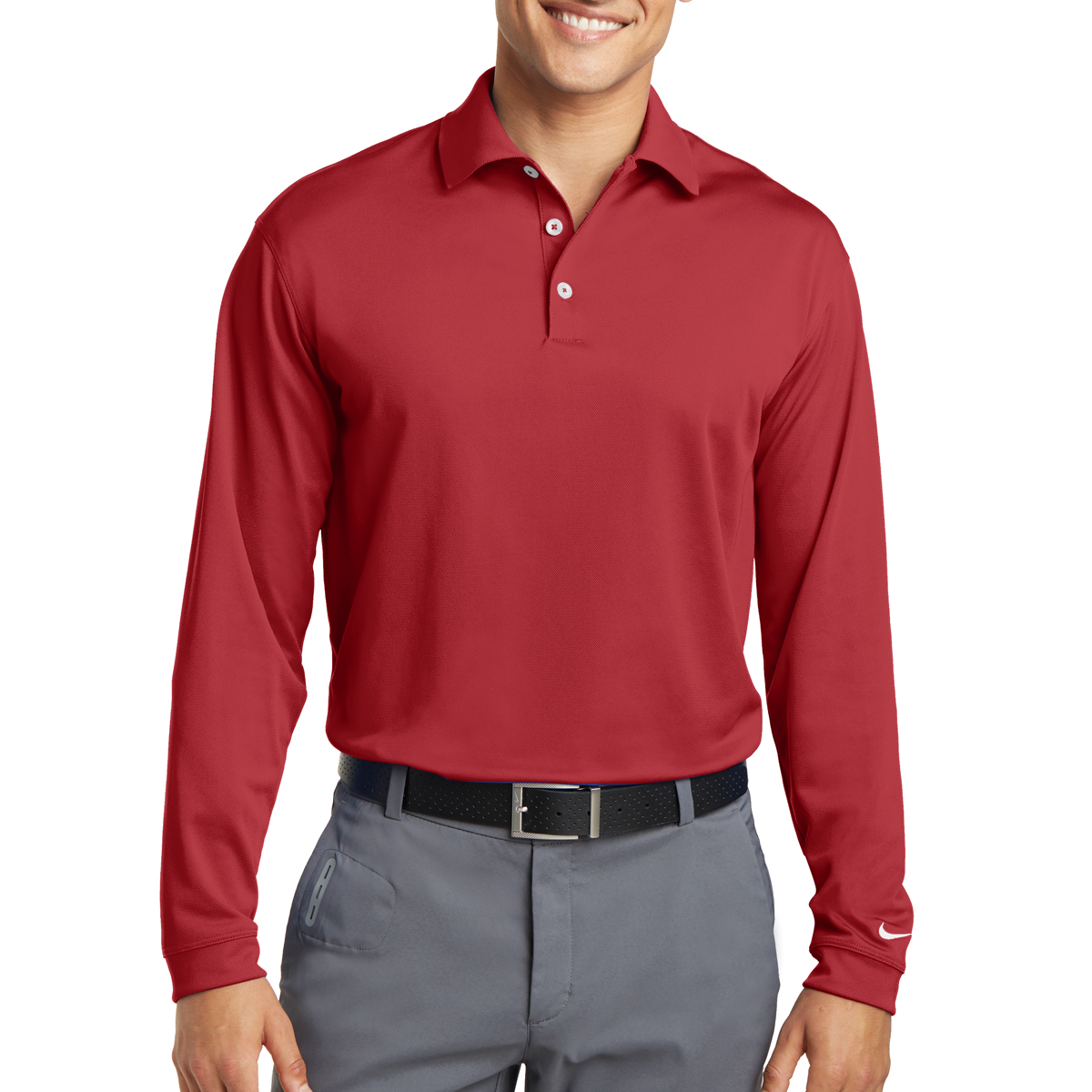 Nike Tall Long Sleeve Dri-fit Stretch Tech Polo 1