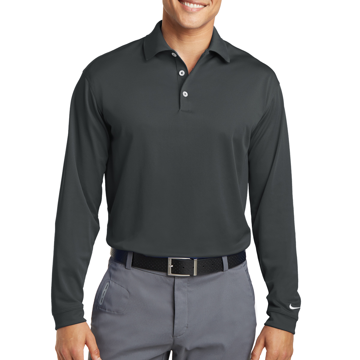 Nike Tall Long Sleeve Dri-fit Stretch Tech Polo 1