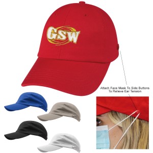 Washed Cotton Mask Cap 1 Washed Cotton Mask Cap 1