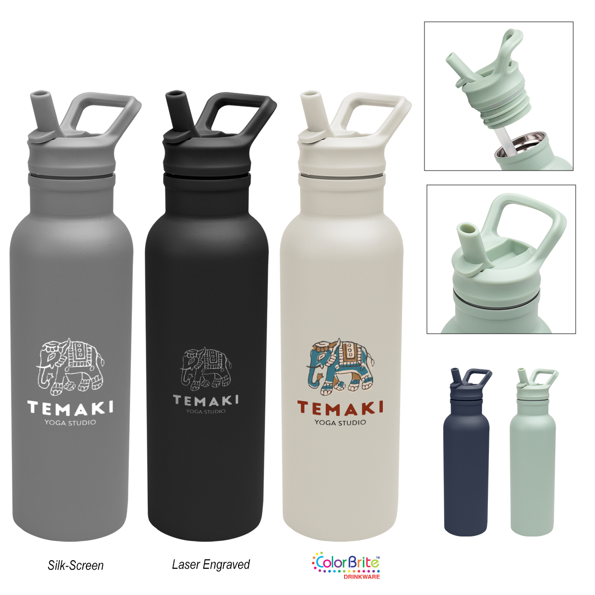 17 Oz. Hailey Recycled Stainless Steel Bottle 1