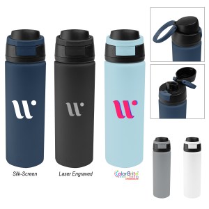32 Oz. Pop Sip Recycled Single Wall Stainless Steel Bottle 1 32 Oz. Pop Sip Recycled Single Wall Stainless Steel Bottle 1