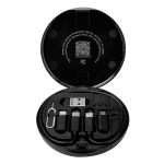 Charging Cord & Adapter Set In Wireless Charging Case - 25177 BLK Open Charging Cord & Adapter Set In Wireless Charging Case - 25177 BLK Open