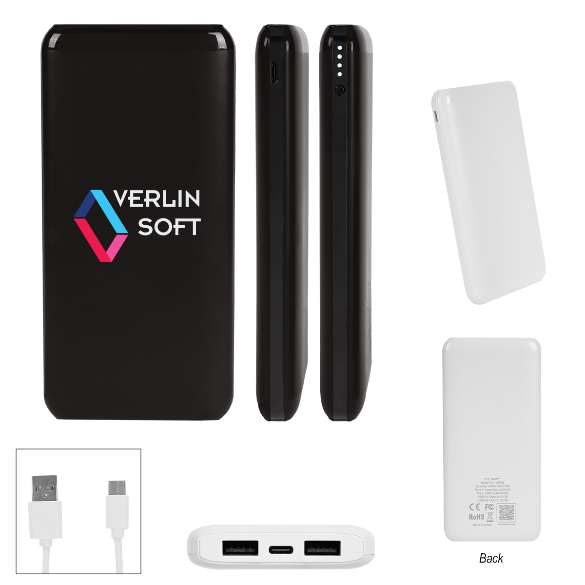 10,000 Mah Multi-port Power Bank 1