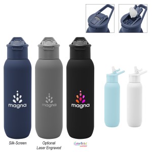 20 Oz. Hydrus Recycled Stainless Steel Bottle 1 20 Oz. Hydrus Recycled Stainless Steel Bottle 1