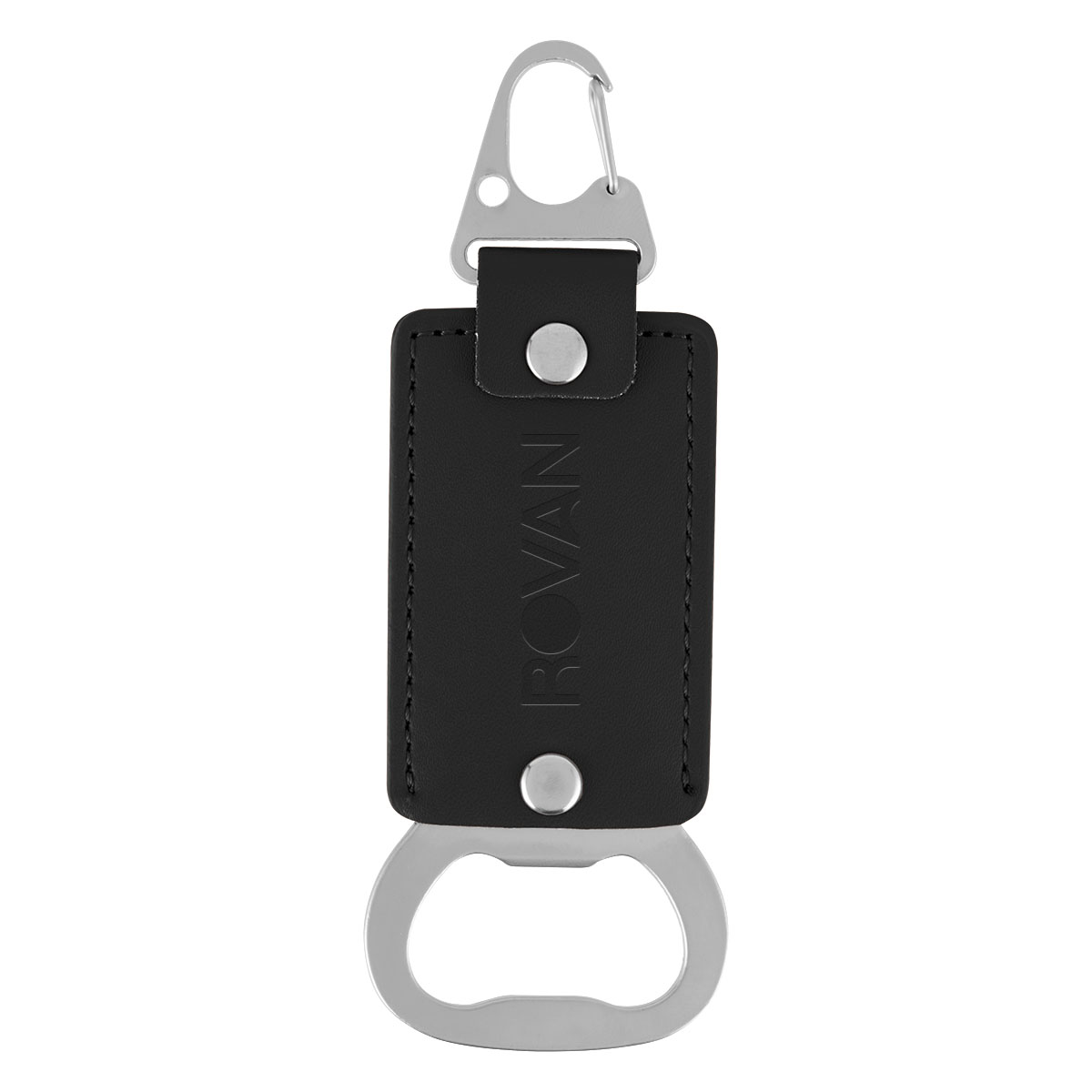 Leatherette Bottle Opener Key Clasp 1