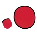 10" Flying Disk With Matching Pouch - 757 RED Blank 10" Flying Disk With Matching Pouch - 757 RED Blank