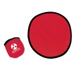 10" Flying Disk With Matching Pouch - 757 RED Optional Silkscreen 10" Flying Disk With Matching Pouch - 757 RED Optional Silkscreen