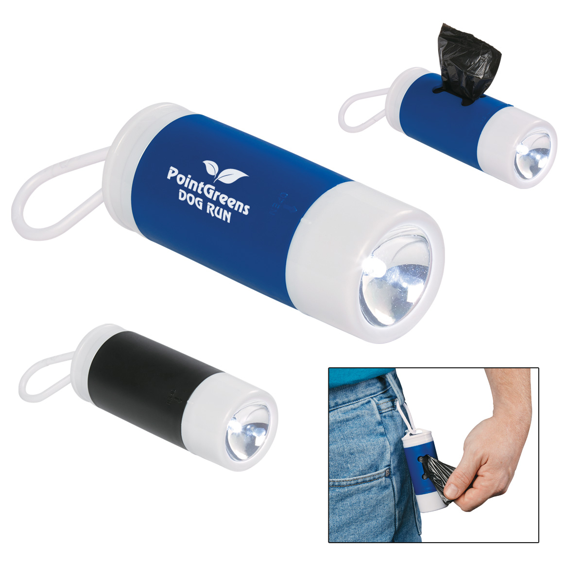 Dog Bag Dispenser With Flashlight 1 Dog Bag Dispenser With Flashlight 1