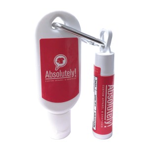 Kit: 1 Oz. Spf30 Sunscreen Lotion With Carabiner And Spf15 Lip Balm 1 Kit: 1 Oz. Spf30 Sunscreen Lotion With Carabiner And Spf15 Lip Balm 1