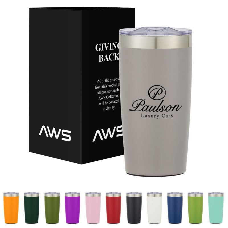 Aws 20 Oz. Two-tone Himalayan Tumbler 1 Aws 20 Oz. Two-tone Himalayan Tumbler 1