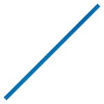 Colorful Enameled Yardstick - 0YD352P BLU Colorful Enameled Yardstick - 0YD352P BLU