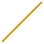 Colorful Enameled Yardstick - 0YD352P YEL Colorful Enameled Yardstick - 0YD352P YEL
