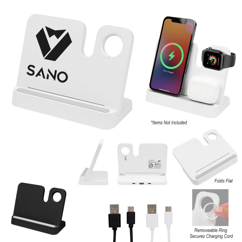 3-in-1 Folding Charging Station 1 3-in-1 Folding Charging Station 1