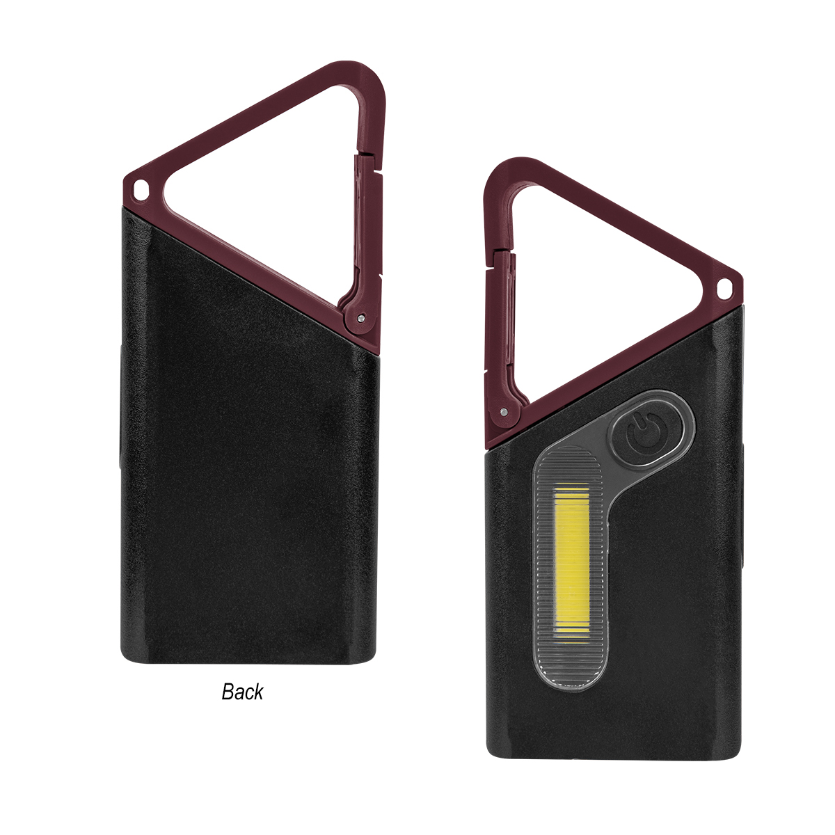 Clip %27n Grow Rechargeable Carabiner Cob Flashlight 1