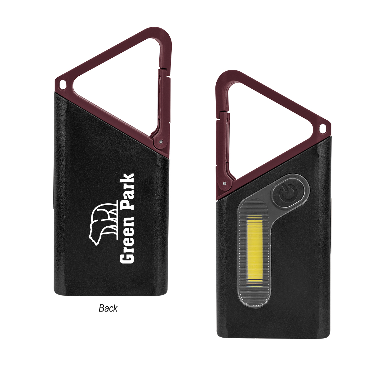 Clip %27n Grow Rechargeable Carabiner Cob Flashlight 1