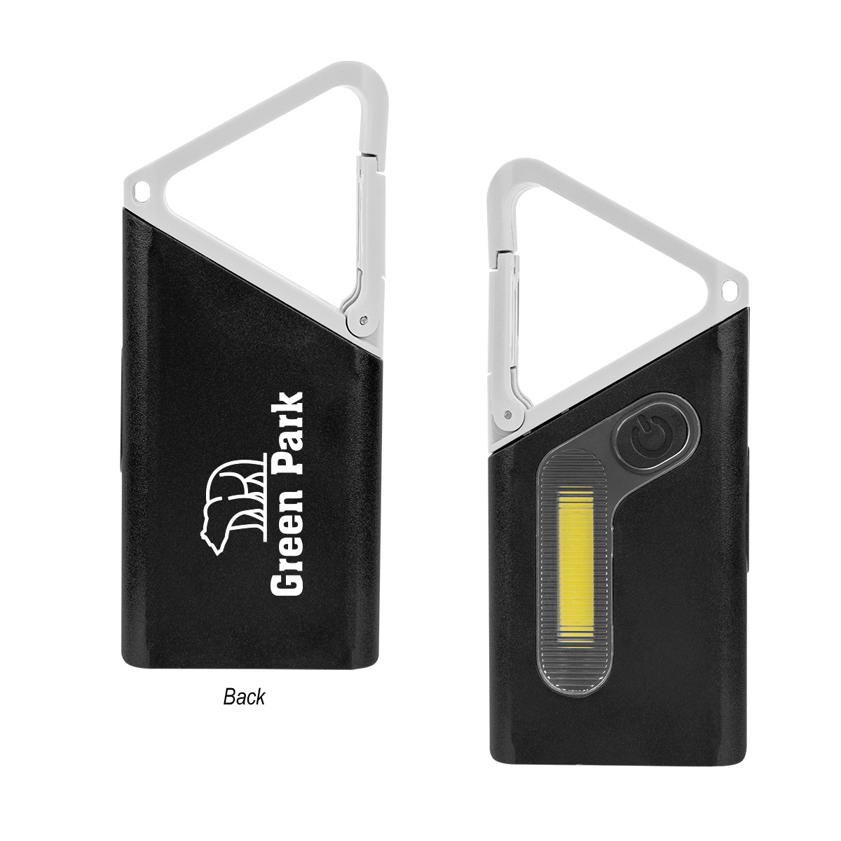 Clip %27n Grow Rechargeable Carabiner Cob Flashlight 1