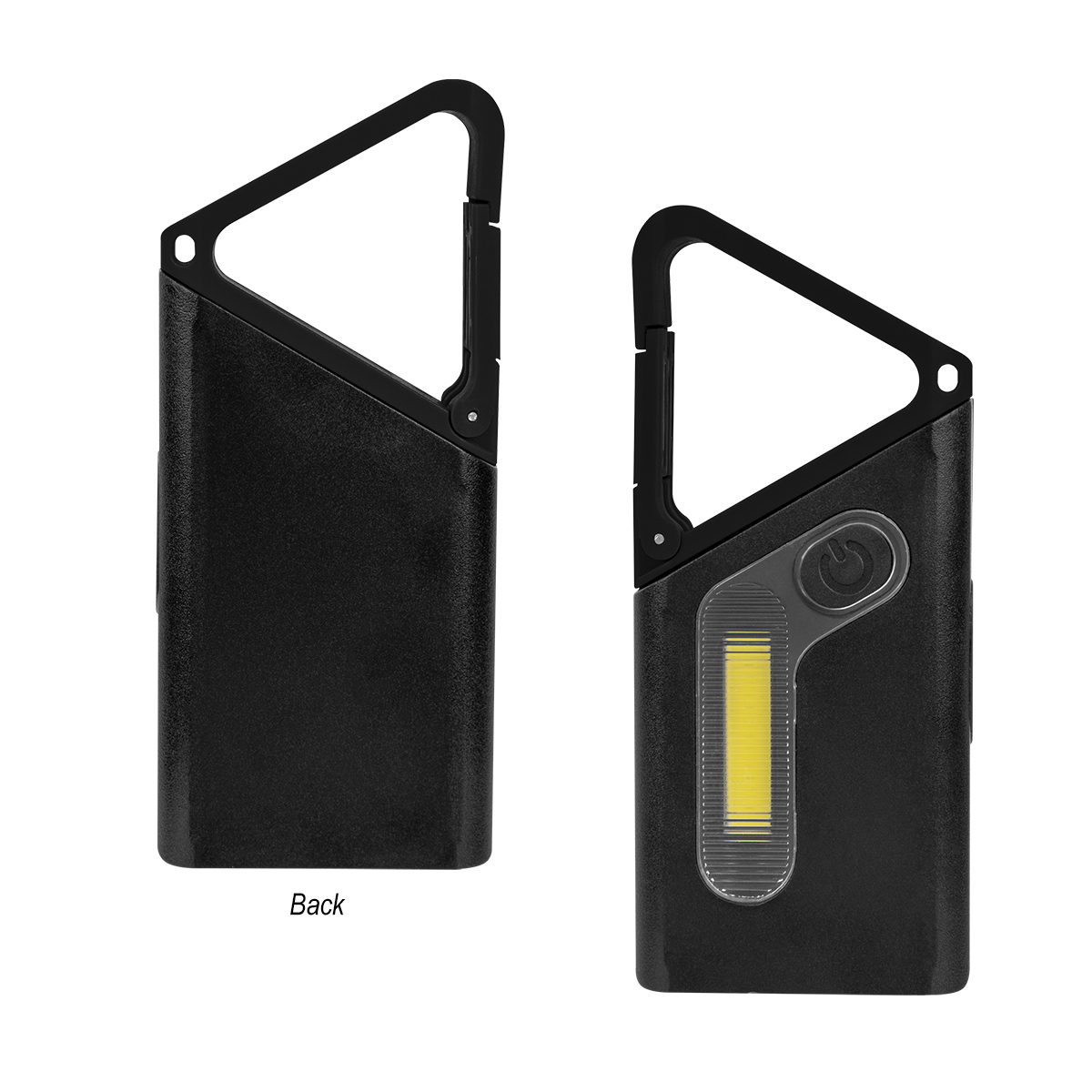 Clip %27n Grow Rechargeable Carabiner Cob Flashlight 1